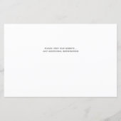 Pet Photo Wedding Dog Save the Date Cards Budget (Achterkant)