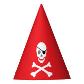 pet "Pirate Party" Feesthoedjes (Voorkant)