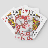 Pet Pistool afspeelkaarten Pokerkaarten (Achterkant)