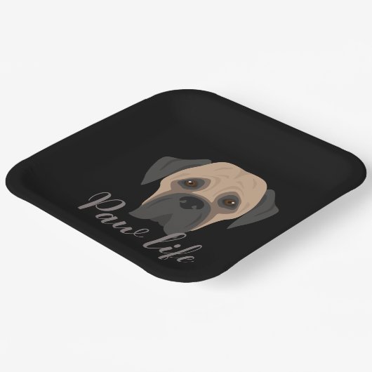 Pet Play-datumuitnodiging Papieren Bordje (Gebogen)