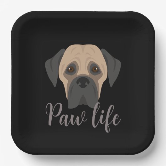 Pet Play-datumuitnodiging Papieren Bordje (Voorkant)