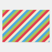 Pet poka Dots Striped Gift Wrap Inpakpapier Vel (Voorkant)
