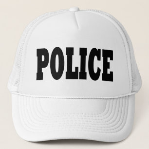 Pet politie - zwarte tekst