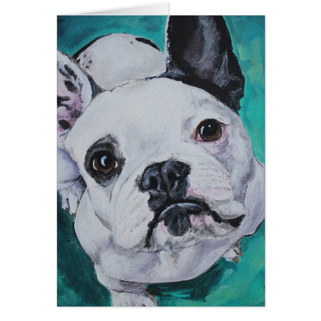Pet Portrait - Franse Bulldog (Voorkant)