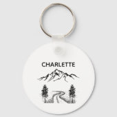 Pet Portrait Sleutelhanger, Gepersonaliseerde hond Sleutelhanger (Achterkant)