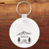 Pet Portrait Sleutelhanger, Gepersonaliseerde hond Sleutelhanger (Voorkant)