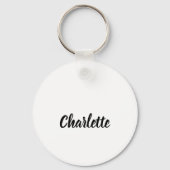 Pet Portrait Sleutelhanger, Gepersonaliseerde hond Sleutelhanger (Voorkant)