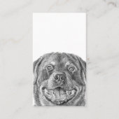 Pet Portret Art QR-code Visitekaartje (Voorkant)