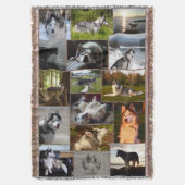 Pet Portret Blankets Custom Pet Giften Deken (Voorkant Verticaal)