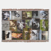 Pet Portret Blankets Custom Pet Giften Deken (Voorkant)