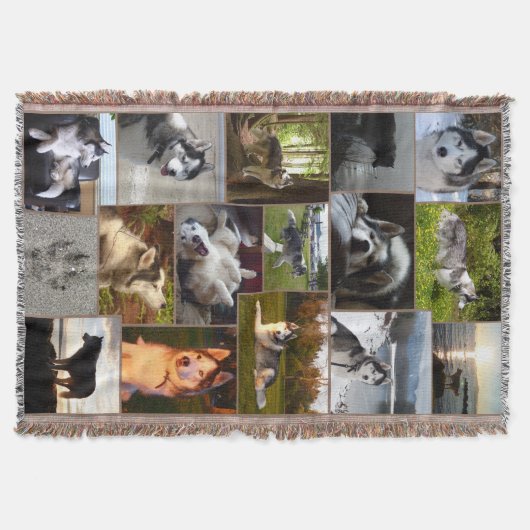 Pet Portret Blankets Custom Pet Giften Deken (Voorkant)