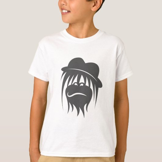 Pet-primate stijl: Aap met Pet T-shirt (Voorkant)