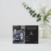 Pet-producten en -services visitekaartje (Staand voorkant)