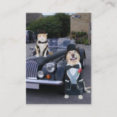 Pet-producten en -services visitekaartje (Achterkant)