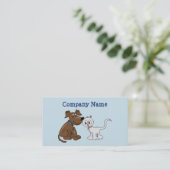 Pet Products & Services Visitekaartje (Staand voorkant)
