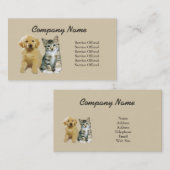 Pet Products & Services Visitekaartje (Voorkant / Achterkant)