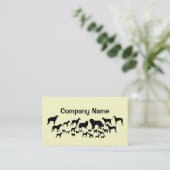 Pet Products & Services Visitekaartje (Staand voorkant)