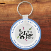 Pet Promotional Giveaways - Dog Business Sleutelhanger (Voorkant)