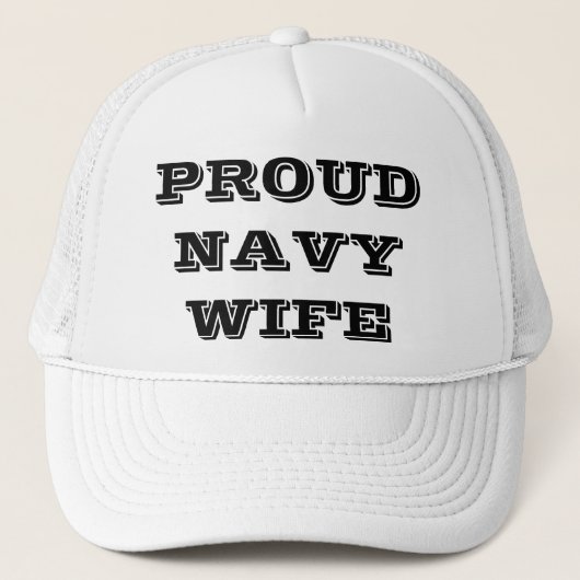 Pet Proud Navy Wife (Voorkant)