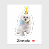 Pet Pup Vinyl Sticker (Vel)