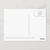 Pet Rabbits en Baby Bunnies die Briefkaart eten (Achterkant)