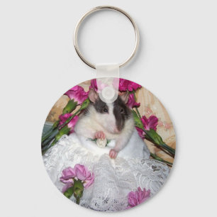 Pet Rat Bride Trudy Sleutelhanger