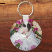 Pet Rat Bride Trudy Sleutelhanger (Voorkant)