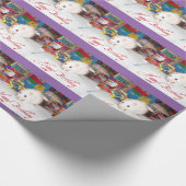 Pet Rat, Marta, Birthday Wrapping Paper Cadeaupapier (Hoek)