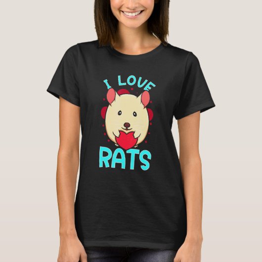 Pet Rat of Muis als huismuizen en ratten 1 T-shirt (Voorkant)