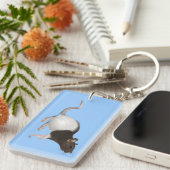 Pet Rat Painting Sleutelhanger (Voorkant Rechts)