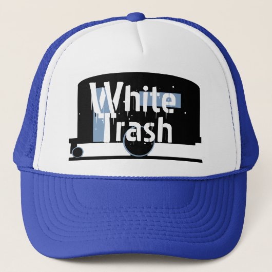 Pet Reistrailer Drink Pet White Trash (Voorkant)