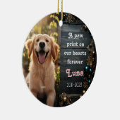 Pet Rememberance Keramisch Ornament (Rechts)