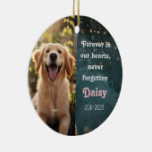 Pet Rememberance Keramisch Ornament (Rechts)