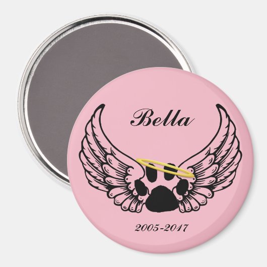 Pet Remembrance Magnet (Voorkant / Achterkant)