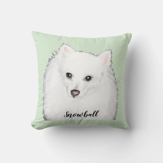 Pet Remembrance Throw Pillow Kussen (Voorkant)
