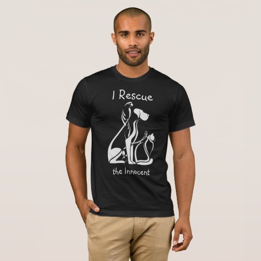 Pet Rescue Animal Rescue T-shirt (Voorkant volledig)