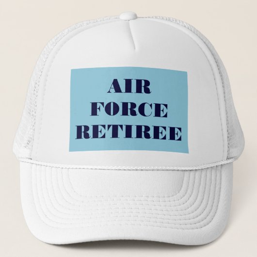 Pet Retiree luchtmacht (Voorkant)