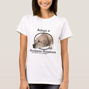 Pet Rhodesian Ridgeback Dog Afbeelding T-shirt