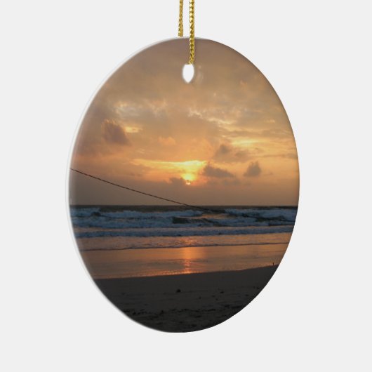 Pet Rin Beach Sunrise ... Koh Phangan, Thailand Keramisch Ornament (Rechts)