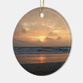 Pet Rin Beach Sunrise ... Koh Phangan, Thailand Keramisch Ornament (Links)