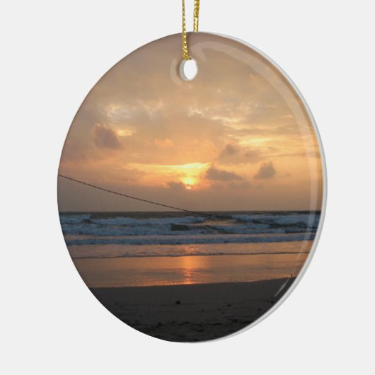 Pet Rin Beach Sunrise ... Koh Phangan, Thailand Keramisch Ornament (Links)