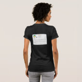 Pet Rock - Dames Basic T-Shirt (Achterkant volledig)