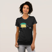 Pet Rock - Dames Basic T-Shirt (alleen voorzijde) (Voorkant volledig)