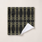 Pet Rock Ocean Zee Sediment Gemstone Pattern Bad Handdoek (Wasdoekje)