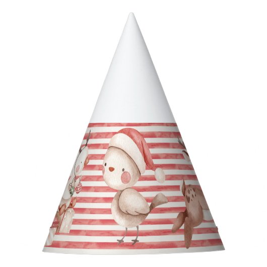 Pet Rode Partij Feesthoedjes (Voorkant)