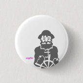 pet ronde button 3,2 cm (Voorkant)