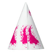 Pet Roze schilderpartij Feesthoedjes (Achterkant)