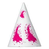 Pet Roze schilderpartij Feesthoedjes (Rechts)