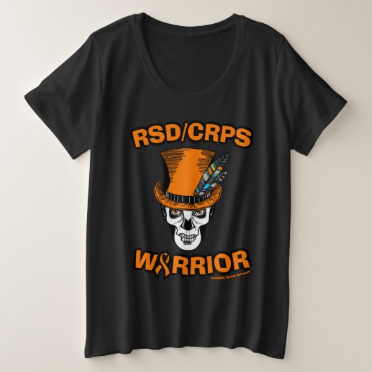 Pet...RSD/CRPS Grote Maat T-shirt (Design voorkant)