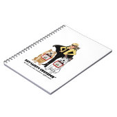Pet Safety Crusader Spiral Notebook Notitieboek (Linkerzijde)